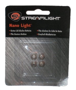 Streamlight Batteries for Nano 4 Pack - STL61205