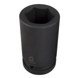 Sunex 1" Drive 24mm Standard 6 Point Impact Socket - SUN524M