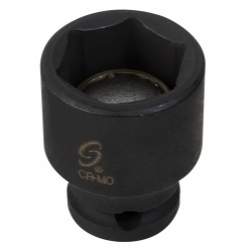 Sunex 1/4" Drive 1/4" 6 Point Standard Magnetic Impact Socket - SUN808MG