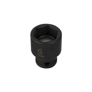 Sunex 1/4" Drive 14mm 6 Point Magnetic Impact Socket&#8203; - SUN814MMG