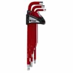 Titan 13 Piece SAE Extra Long Arm Ball End Hex Key Set TIT12713