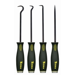 Titan 4 Piece Jumbo Bolstered Pick and Hook Set TIT17224