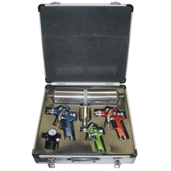 Titan 4 Piece HVLP Spray Gun Kit with Aluminum Case TIT19221