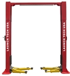 Launch Tech USA TLT211-AS 11,000 lb Clear Floor Asymmetric 2 Post Lift - ALI/ETL Certified