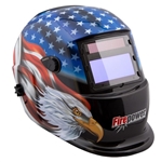 Firepower 1441-0087 Stars & Stripes Auto-Darkening Welding Helmet - VCT-1441-0087