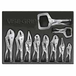 Vise Grip 10 Piece Locking Pliers Set VGP1078TRAY