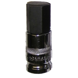 Vim Products 1/2" Drive 19mm Hex Bit Socket - VIMHM-19MM