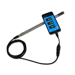 Monarch Portable USB Temperature and Humidity Probe