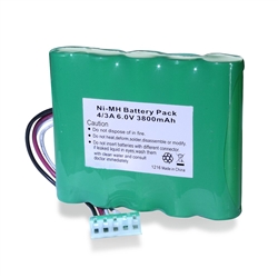 Rechargeable NiMH Battery Pack for all Nova Strobe models: BBX, DBX, PBX, VBX, BBL, DBL, PBL