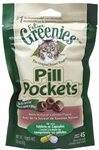 Feline Greenies Pill Pockets,  Salmon Flavor, 1.6 oz.