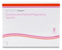Witness Canine & Feline Pregnancy Test Kit, 5 tests