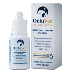 OcluVet Nutritional Lubricant Eye Drops - 15 ml