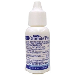 Otomite Plus Ear Mite Treatment, 14.7 ml