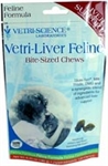 Vetri-Liver Feline Bite-Sized Chews, 120 Count