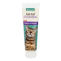 NaturVet Cat-Cal Nutritional Gel Plus Vitamins & Minerals, 5 oz