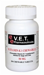 Vitamin K1 50 mg [V.E.T. Pharmaceuticals], 50 Chewable Tablets