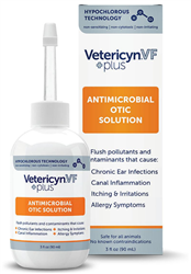 Vetericyn VF Plus Antimicrobial Otic Solution, 3 oz