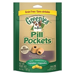 Greenies Pill Pockets Grain Free Formula Dogs, 6 Pack