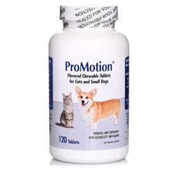 Promotion For Cats & Small Dogs, 120 Chewable Tablets