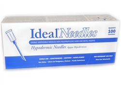 Ideal Needles 18 gauge x 1-1/2", Soft Pack  100/Box