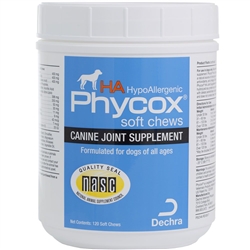 PhyCox HA Soft Chews For Dogs, 120 Count