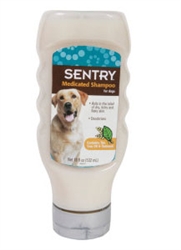 Sentry Medicated Shampoo For Dogs, 18 oz