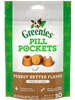 Greenies Pill Pockets Dog, Peanut Butter - Tablet Size, 6 x 30 CT
