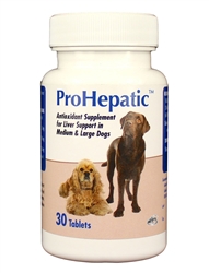 ProHepatic Liver Support For Medium Dogs,, 30 Tablets
