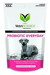 VetriScience Probiotic Everyday For Dogs, 30 chews