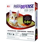 ParaDefense For Cats 5-9 lbs, 4 Doses