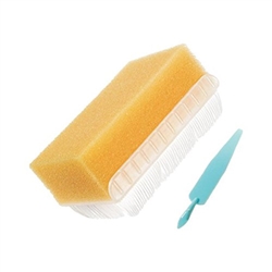 E-Z Scrub Surgical Scrub Brush/Sponge, 4% CHG 30/Box