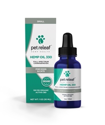 Pet Releaf Hemp Oil 330, 1 oz