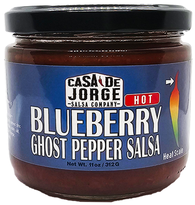 Blueberry Ghost Pepper Salsa
