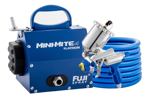 Fuji Mini-Mite 4 Platinum Gravity G-XPC Hvlp Paint Sprayer System