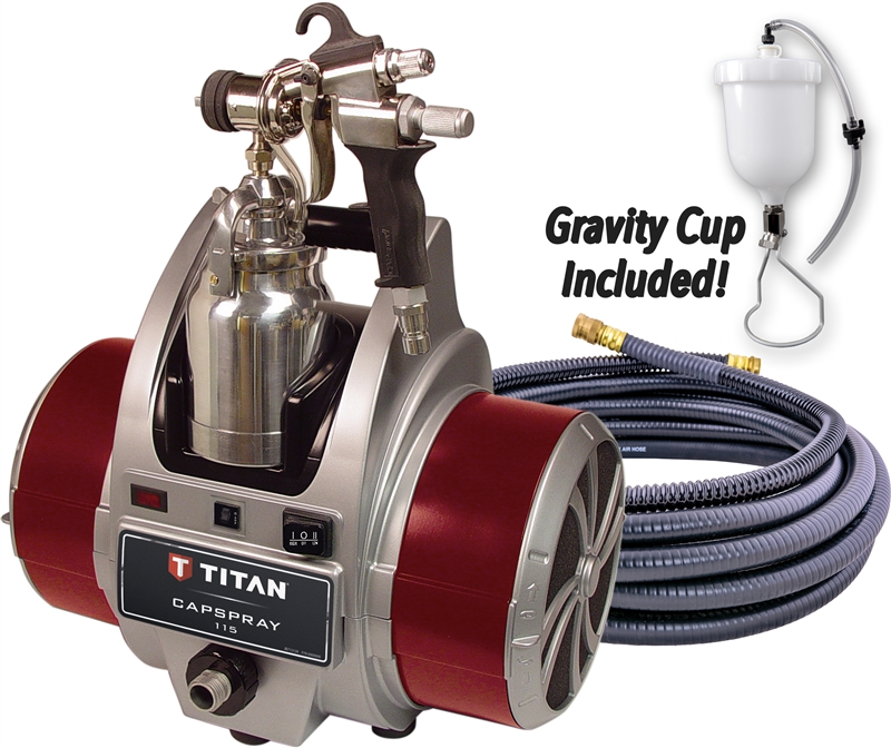 Titan Capspray 115 HVLP Turbine Paint Sprayer