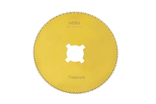 HEBU Medical Titanium Nitride 2" Cast Saw Blade