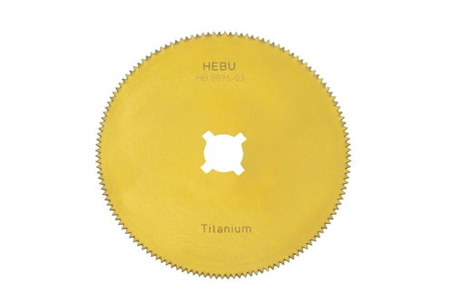 HEBU Medical Titanium Nitride 2.5" Cast Saw Blade