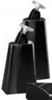 4-1/2" Rock cowbell for drumset w/ screw - Black