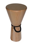 Small Djembe Cajon  Wood Top 9" x 16"