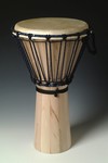 Mini Djembe - Hardwood (9"X16")