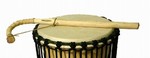 Talking drum stick