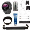 Garmin Forerunner 255 w/ Heart Rate Belt & VMAX Premium Adapter Kit For Sale!