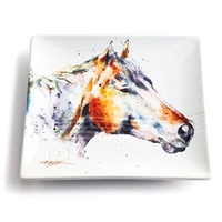 Painted Horse Snack Plate For Sale!