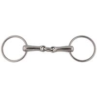 Horizontal Elliptical Link Snaffle Bit For Sale!