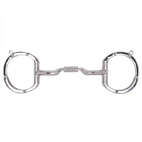 Myler Eggbutt with Hooks Low Port Comfort Snaffle MB 04 5" For Sale!