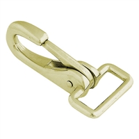 Halter or Breast Collar Snap - Solid Brass For Sale!