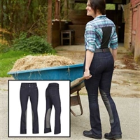Kerrits Stretch Denim Bootcut Breech- Extended Knee Patch For Sale!
