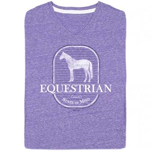 Equestrian State of Mind Ladies V-Neck T-Shirt For Sale!