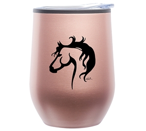 Wine Tumbler Rose Gold for sale!