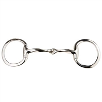 Korsteel Stainless Steel Slow Twist Eggbutt Snaffle For Sale!